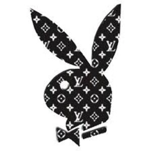Louis Vuitton Monogram Bunny in Black and White